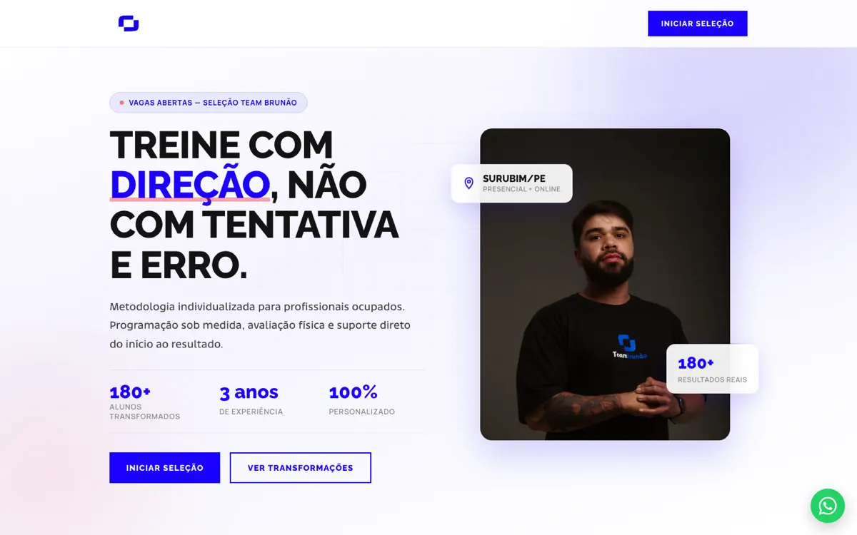 Site Team Brunão